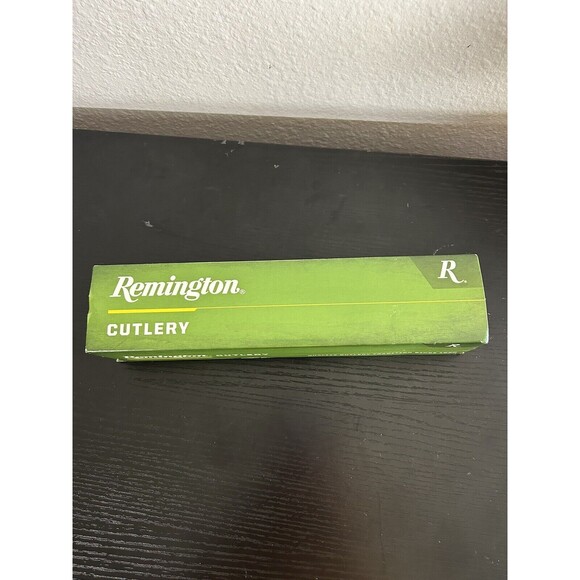 Remington Stacked Leather Piggyback Fixed Knife Set -with Leather Sheaths R15719 - Picture 2 of 3